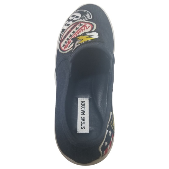 Steve Madden Mens Wasdin Slip-On Sneakers Fabric - Picture 5 of 5